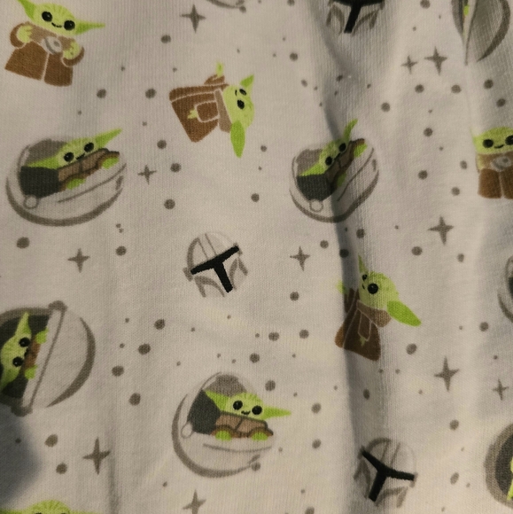 💜 3 for $15 | Kids Star Wars Grogu Pajama Set - Picture 4 of 8